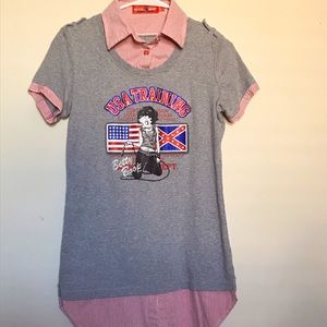 Betty boop long t-shirt